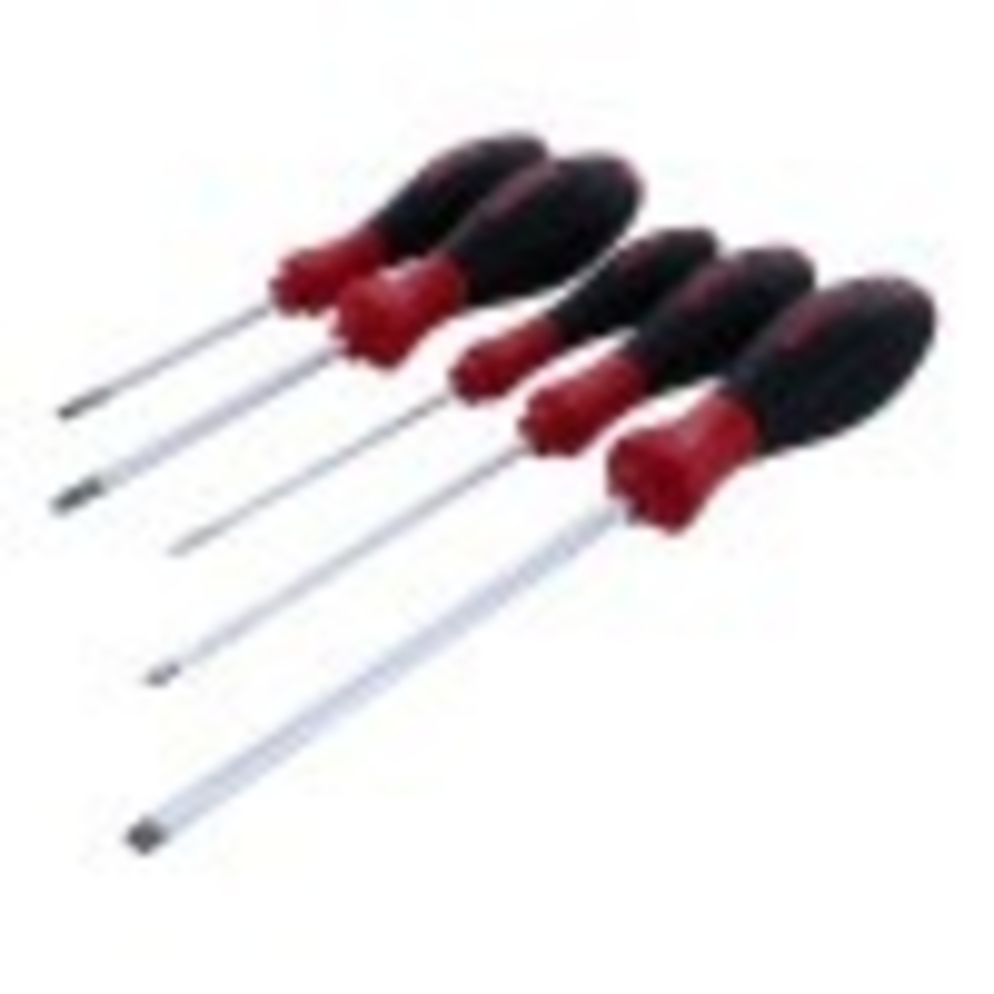 Wiha Tools 5 Piece SoftFinish Slotted and Phillips Screwdriver Set, Model #30277